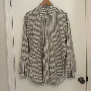 Ermenegildo Zegna Button Front Long Dress Shirt
43/17